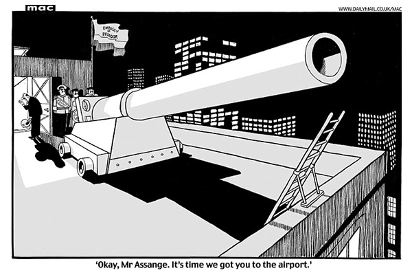 large cartoon cannon